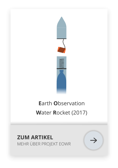 Earth Observation Water Rocket (2017) ZUM ARTIKEL   MEHR BER PROJEKT EOWR